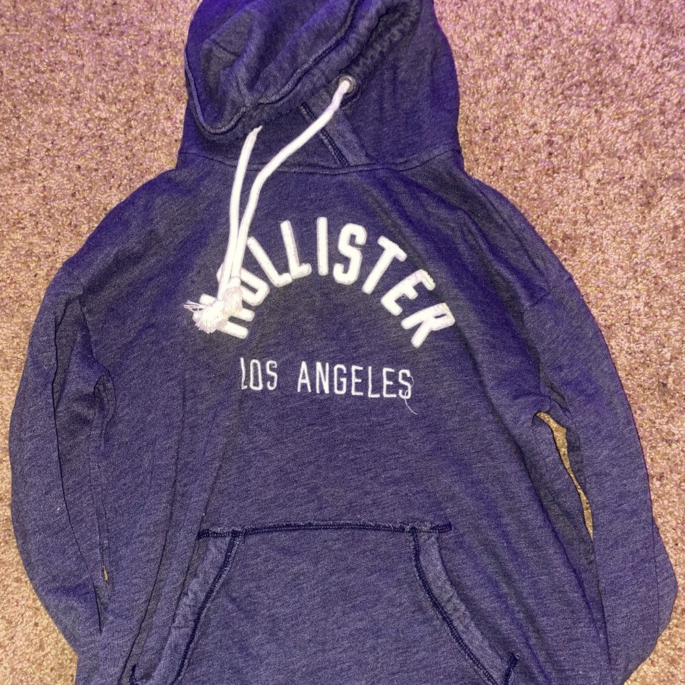 navy Blue hollister hoodie